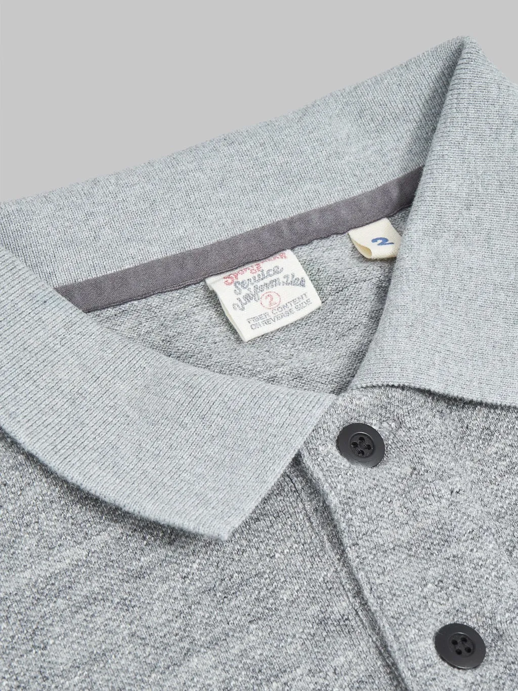 UES Polo Shirt Light Grey