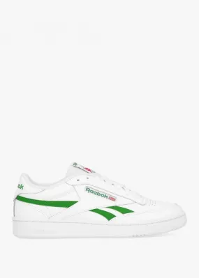 Unisex Club C Revenge White Green White Leather Tennis Trainers