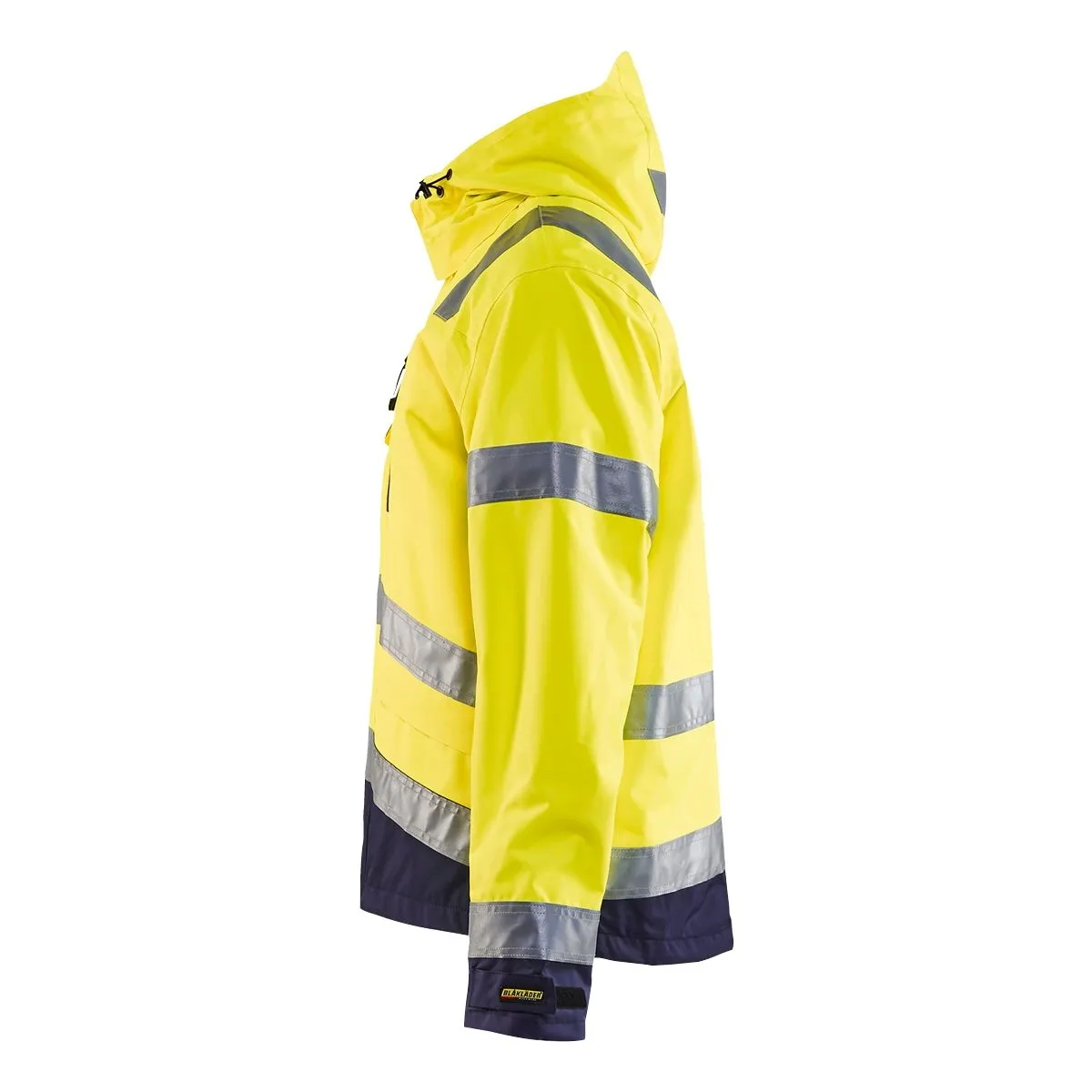 Waterproof High Vis Jacket 4837 High Vis Geel/Zwart - Blåkläder