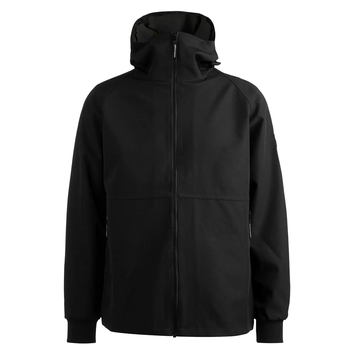 Weekend Offender Stipe Softshell Jacket Black JKAW2407-BLACK