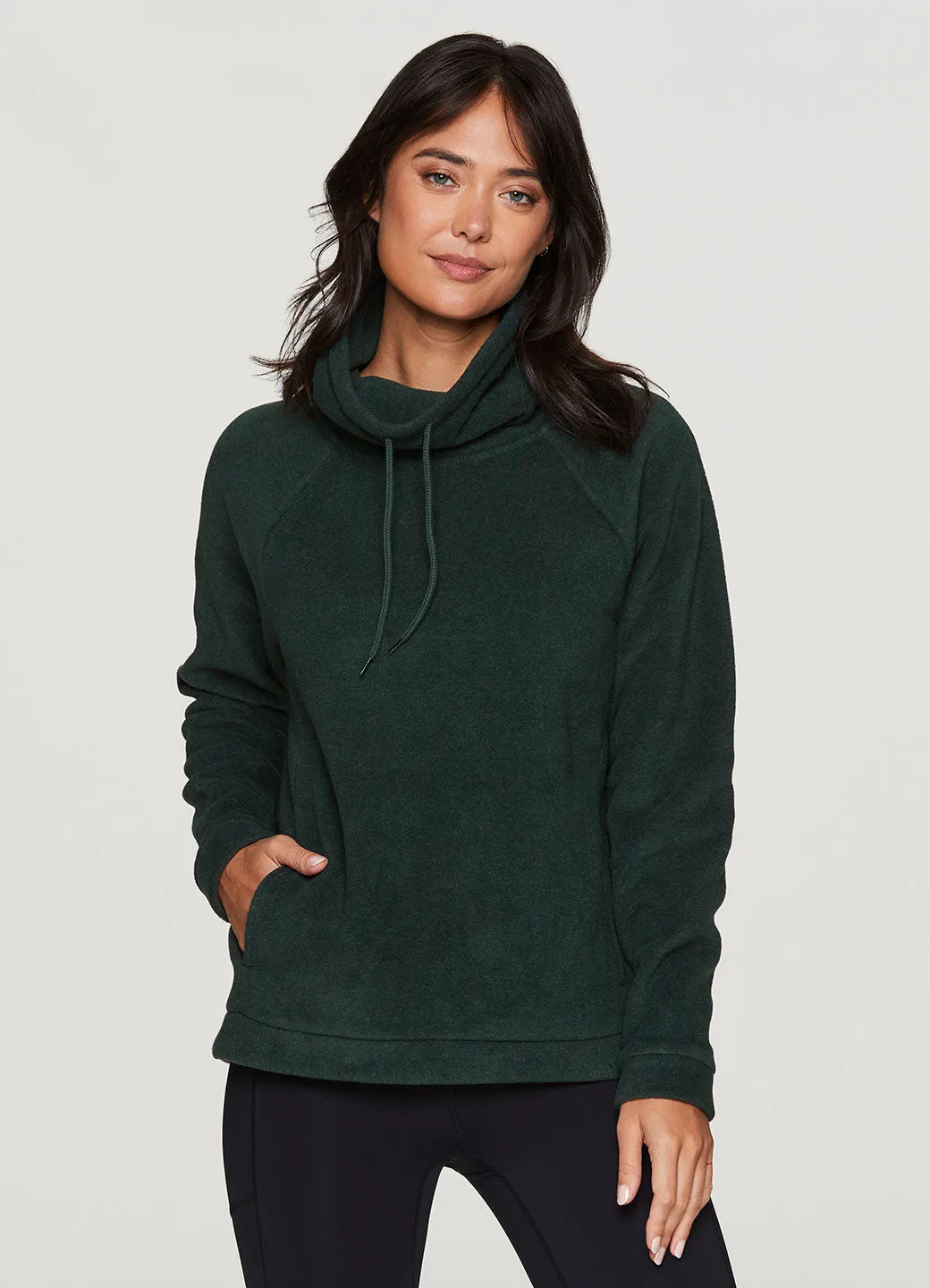 Windham Fleece Cowl Neck Pullover