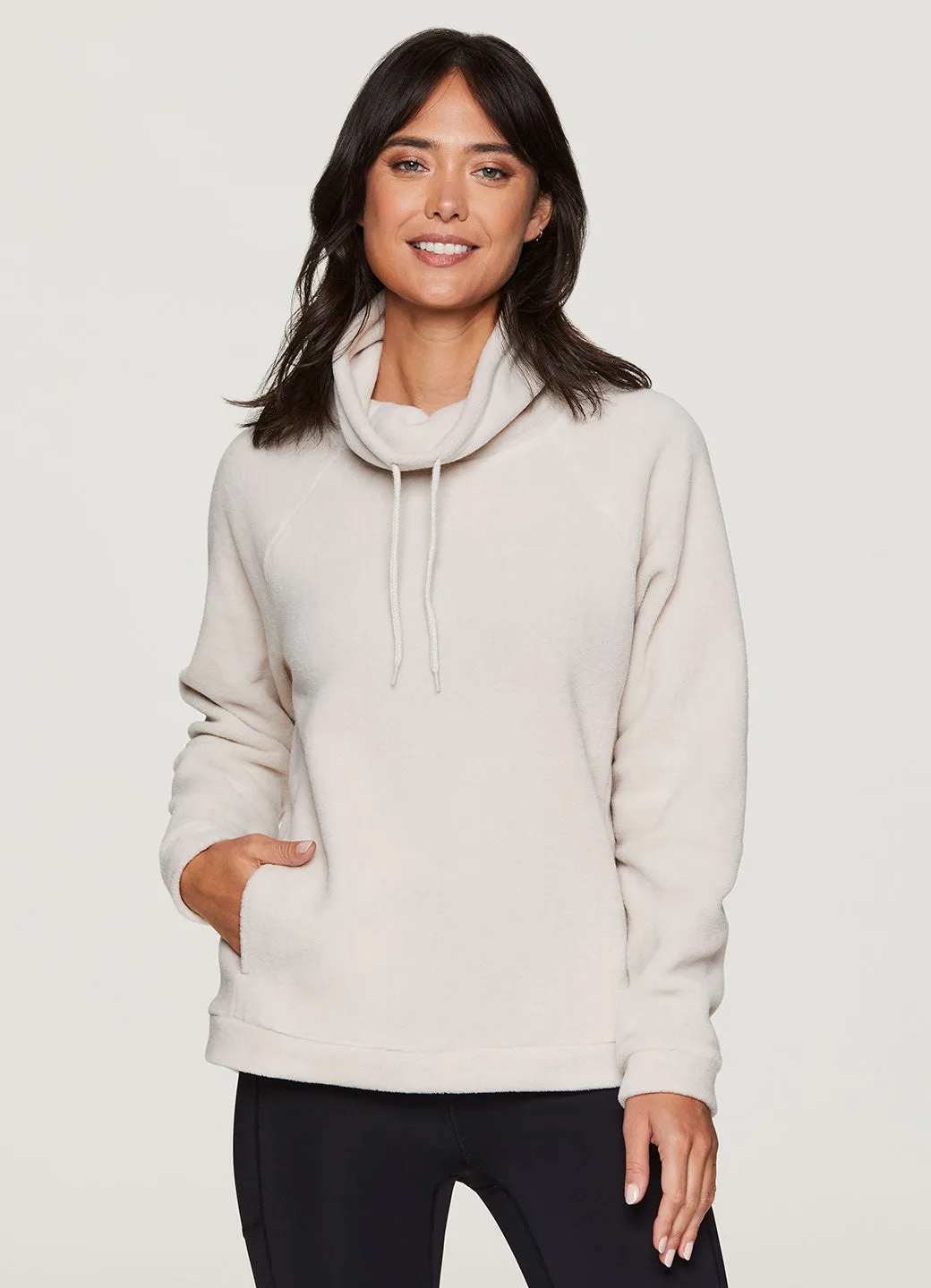 Windham Fleece Cowl Neck Pullover