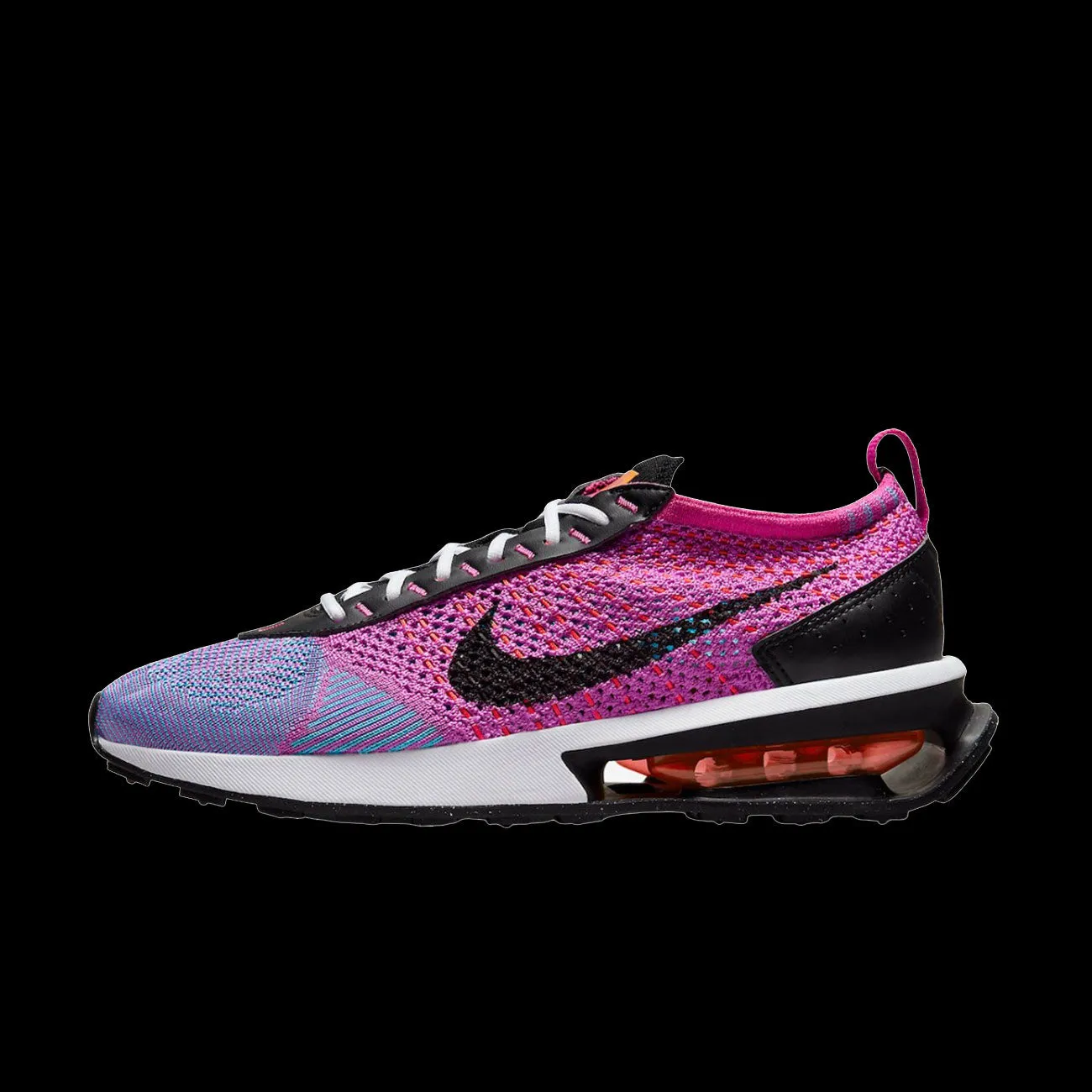 WMNS Nike Air Max Flyknit Racer Next Nature (Fuchsia Dream/Black-Baltic Blue)