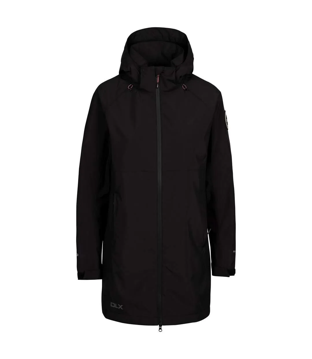 Womens/ladies lucille dlx waterproof jacket black Trespass