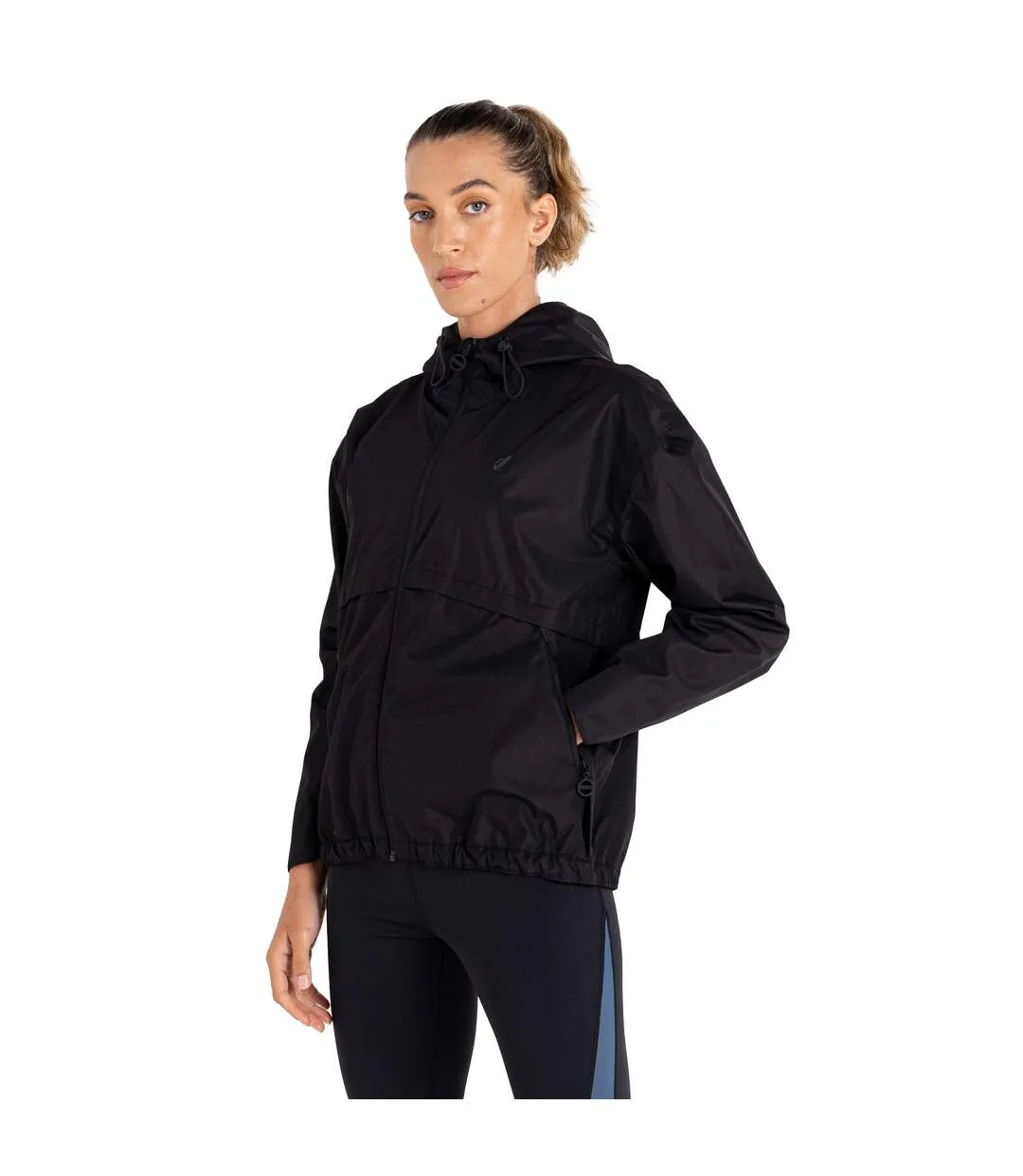 Womens/ladies swift lightweight waterproof jacket black Dare 2B