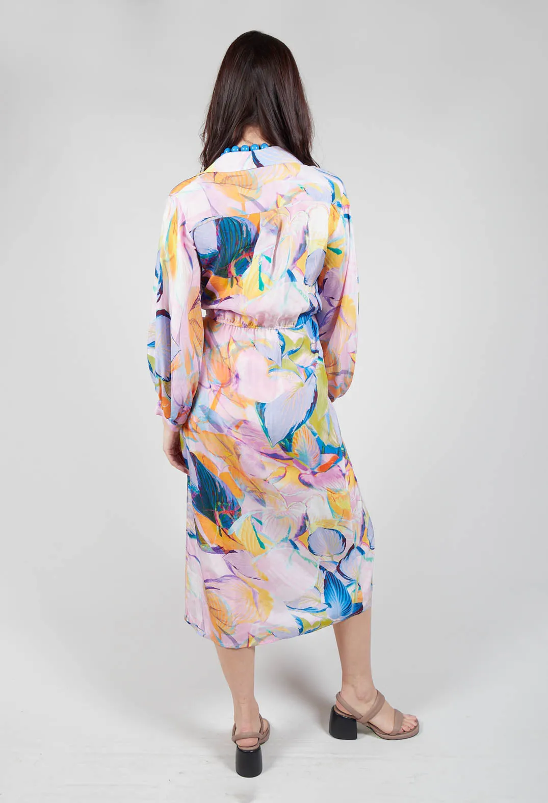 Wrap Over Dress in Eva Print