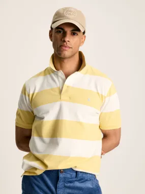 Yellow Striped Polo Shirt